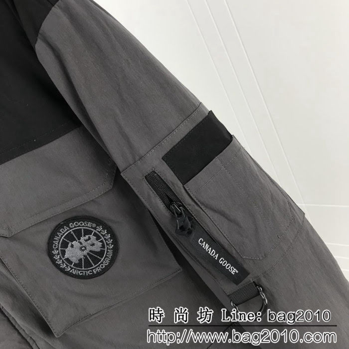 Goose加拿大鵝 18SS秋冬新款 男款灰色羽絨服  ydi1194